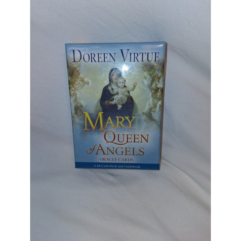 Doreen Virtue Mary Queen of Angels Oracle Cards Deck with Guidebook